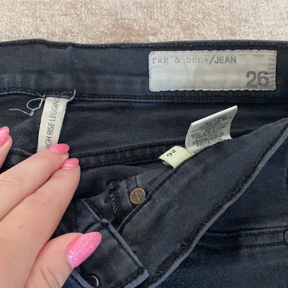 Rag and Bone High Rose Legging - Picture 4 of 4